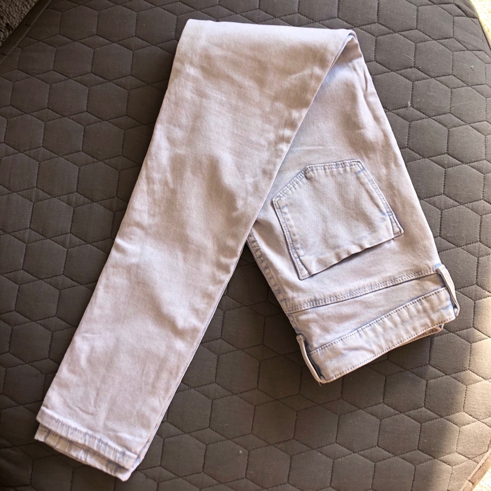 Topshop Moto Jaime Light Wash Skinny Jeans - Picture 6 of 8